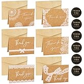 Dancepanda Thank You Cards with Envelopes,Teacher Appreciation Cards,Thank You Notes with Envelopes Set