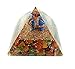 Jet Mix Gemstone Unique Lapis Merkaba Chakra Orgone Pyramid Crystal Gemstones Copper