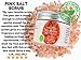 Pink Himalayan Salt Scrub with Lychee Essential Oil from Pure, All Natural Salt Scrub to Exfoliate & Moisturize Skin, 12 oz Natural Body Scrub & Face Scrub