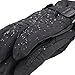 Urban Boundaries Womens Warm Winter Waterproof Thinsulate Snow Gloves (Black, Small/Medium)