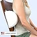 Adjustable Lumbar Back and Knee Sleep Support Pillow - Taller, Wider, with Made in USA Memory Foam