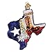 Old World Christmas Ornaments: United States Glass Blown Ornaments for Christmas Tree, Texas