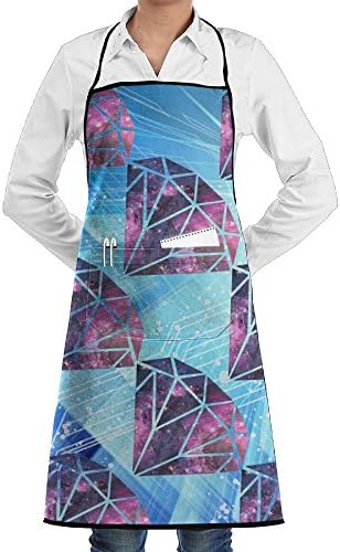 Diamonds Waist Apron Bib Personalized Tailgate Grilling Intended For Adult Drilling