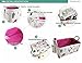 FANKANG Rectangular Laundry Basket Nursery Storage Fabric Storage Bin Storage,Gift Baskets (Flamingo)