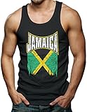 Jamaica Distressed Flag - Jamaican Men's Tank Top T-shirt