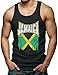 Jamaica Distressed Flag - Jamaican Men's Tank Top T-shirt