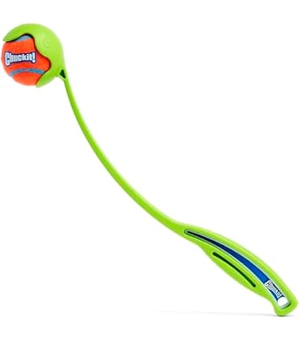 Kekoa Extending Ball Launcher – 2 Pack With Balls, For High-Energy Dogs, Hands-Free Pickup, Durable Fetch Toy