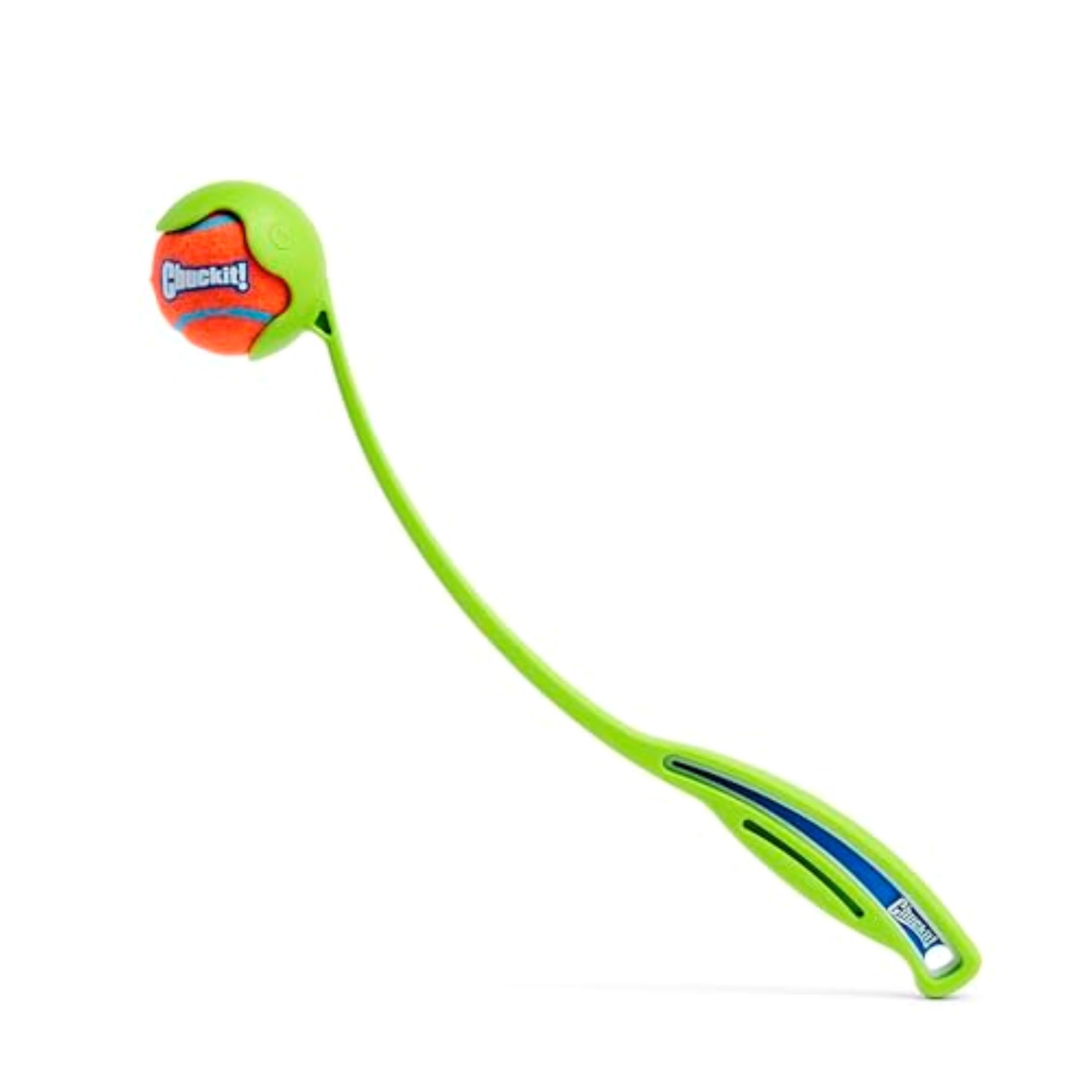 Chuckit! Dog Ball Laucher Sport Launcher 14M Dog Toy with Small Tennis Ball Lightweight Fetch Toy Ultra Ball Thrower for Dogs - Small, 36cm Long