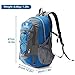 CAMEL Hiking Backpack 30L Travel Camping Backpack Lightweight Water Resistant Daypack Outdoor Backpacks for Men and Women (Blue)