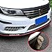 Front Lip ,HengJia Auto Parts 2.5m/8.2ft Car Rubber Bumper Lip,Front Bumper Lip ,Carbon Fiber Spoiler ,Side Skirt, 100% waterproof protection（Carbon black red）