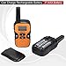 UOKOO Kids Walkie Talkies, 22 Channel FRS/GMRS 2 Way Radio 2 miles (up to 3.7 Miles) UHF Handheld Walkie Talkies for Kids (1 Pair) Orange