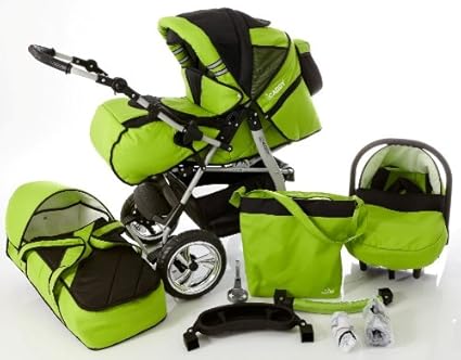 poussette avec plateau