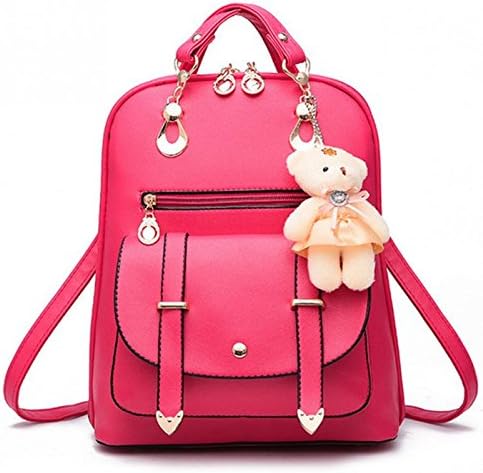 Topdo 1Pcs Korean Style Rucksack School Bag Fashion Book Bag Travel Hiking Camping Backpack Shoulder Bagfor Women Ladies Girls,30 * 27 * 12cm