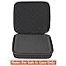 LTGEM Hard Case for Seagate Expansion 2TB 3TB 4TB 5TB 8TB Desktop External Hard Drive USB 3.0 with Dense Foam. Fits USB Cable and Charger.(Black)