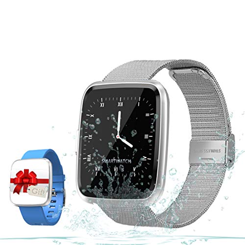 Smart Watch, Fitness Tracker with Heart Rate & Blood Pressure & Sleep monitor for Android & iOS, Waterproof Activity Tracker Watch with Calorie Counter & Pedometer, Health Sport Watch for Women Men