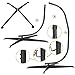 Heavy Duty Swing Chair Stand,Hammock C Stand-Bigger Base, Black(Stand Only)