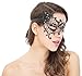 Womens Sexy Signature Phantom Of The Opera Masquerade Mask,RightEye, One size