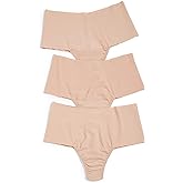 hanky panky - BreatheSoft High Rise Thongs for Women | Microfibre Knit Underwear Panties, Lingerie | Sizes (XS-XL), 3 pack