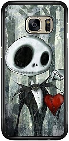 SEENPIN Galaxy S7 Case Jack Skellington [Shock Absorption] Case Cover for Samsung Galaxy S7