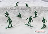 Mindtwister USA AJ's Toy Boarders Skate Series 1 Action Figures, Original Green