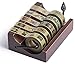 Washi Tape Set (Japanese Masking Tape) by MIKOKA, 0.6 Inches Wide, 32.8 Feet Long, 5 Rolls - Antique Dark-2