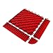 Speedway Garage Tile F789453R Garage Floor Female Ramp Edges with Loops, Red