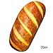 hevare Pillow 3D Simulation Bread Shape HD Prints Plush Toys for Home Decor Pillows Soft Lumbar Back Cushion Funny Food Stuffed Toy