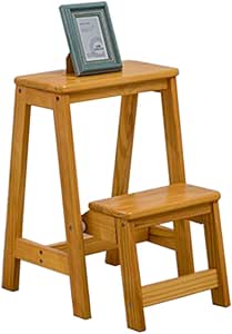 TTWUJIN Escalera portátil plegable Taburete escalonado Silla de