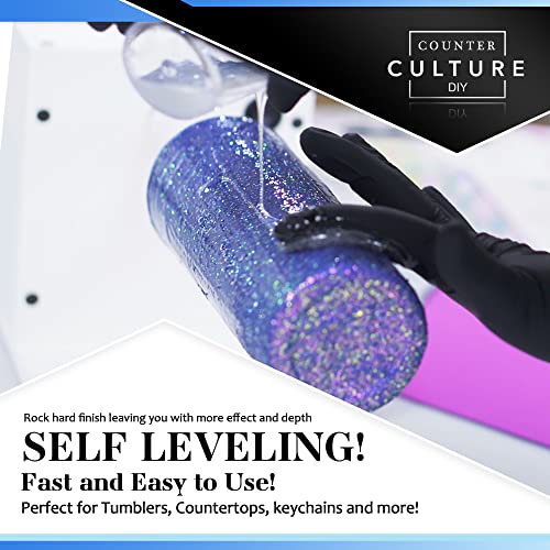 Counter Culture DIY Fast Set Epoxy Resin, 32 oz Kit, Quick Art Supplies