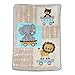 Bedtime Originals Choo Choo Warm and Cozy Blanket ( Elephant,Lion and brown bear)