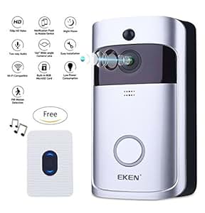 Amazon.com : Smart Doorbell, EKEN WIFI Video Doorbell 2 HD