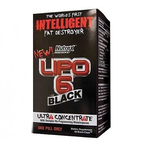 Nutrex Lipo 6 Black Ultra Concentrate 60 Capsules (DMAA Free) image