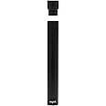 ONGROK Premium Storage Tube | Airtight Aircraft Grade Aluminum Metal, Pocket-Sized Opaque Holder | Perfect to Store Tea, Spices, Coffee (Black)