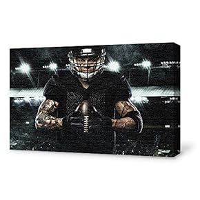 Canvas Wall Art Sports Pictures Home Wall Decorations for Bedroom Living Room Paintings Canvas Prints Framed - 12x18 inches