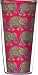 Royal Elephants On Red Traveler 16 Oz Tumbler Cup