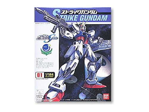 Bandai Hobby #01 Strike Gundam 1/144 Seed Action Figure