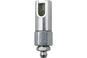 LOCKNLUBE Push-on Slotted Right Angle 90 Degree Grease Coupler