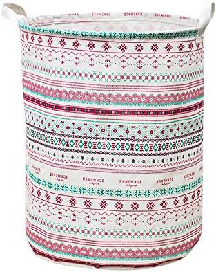 Daoroka Dirty Clothes Basket Waterproof Canvas Sheets Laundry Clothes Laundry Basket Storage Basket Folding Storage Box New