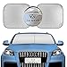 TriNova Car Sun Shade Windshield, Sunshade Cover Maximum UV Protection, Universal fit Easy Storage