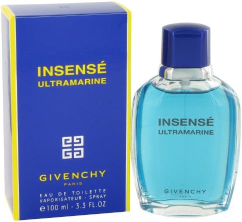 INSENSE ULTRAMARINE by Givenchy Men's Eau De Toilette Spray 3.4 oz - 100% Authentic