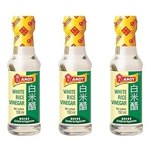 Amoy Witte Rijst Azijn 150ml (Pack van 3)