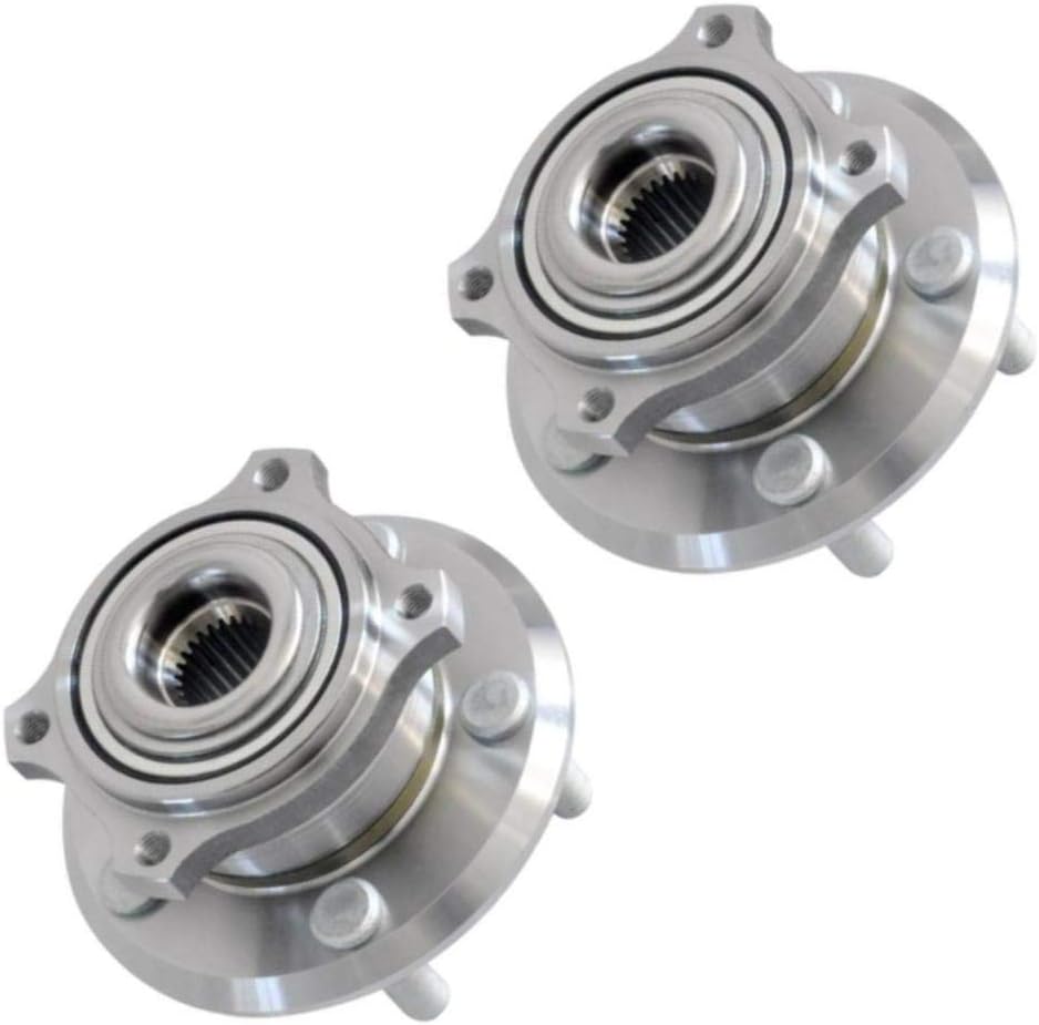 2x Front Wheel Hub Bearing Assembly Without ABS for Chrysler 15-19 300 12-14 300 3.6L 05-14 300 5.7L 05-10 300 3.5L Dodge 17-19 Challenger 3.6L 07-19 Charger 05-08 Magnum
