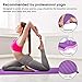 Dralegend Yoga Mat Exercise Fitness Mat – High Density Non-Slip Workout Ma for Yoga, Pilates & Exercises, Anti – Tear, Sweat – Proof, Classic 1/4 Inchthumb 4