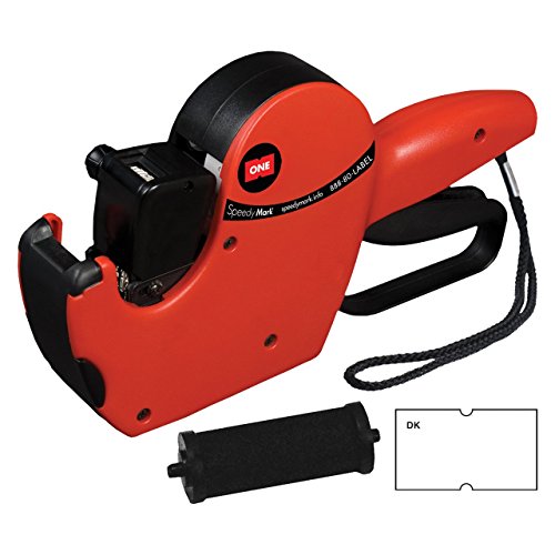 Label Gun Convenience Kit: Incl. SpeedyMark 1-Line Marker, Permanent Labels & Ink Rollers, DayMark IT118135