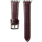 SONAMU New York Leather Bands Compatible with Apple Watch Band 44mm 40mm 41mm 42mm 45mm 46mm 49mm Women & Men Premium Leather Replacement Band for iWatch Ultra SE Series 10 9 8 7 6 5 4 3 2 1