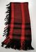 Tapp Collections Premium Shemagh Head Neck Scarf - Red/Black