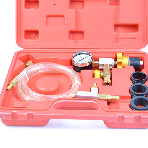 Refill & Purging Tool Gauge Kit for Auto Car Radiator Coolant Vacuum Cooling System - Thumbnail 7