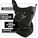 Ski Mask Neck Warmer / Outdoor Sports Mask - Black