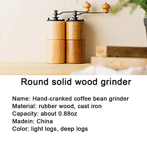 ZKHD Kaffeemühle Manuell Keramikmahlwerk,Hand Handkaffeemühle Aus Manuelle Keramikmahlwerk Kaffeemühle,Tragbare Kaffee… – Bild 7