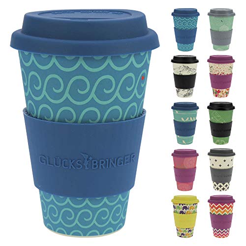 ebos coffee to go mug with silicone lid | Made with